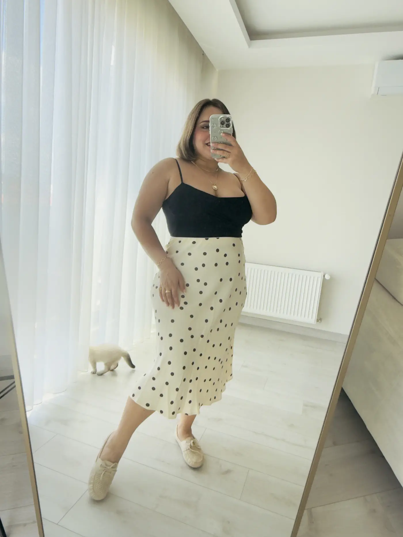 PUANTİYELİ SATEN ETEK