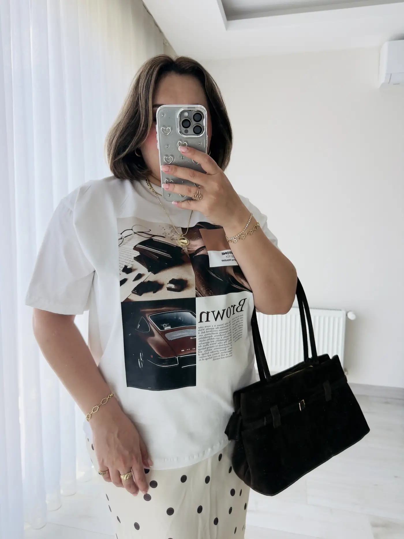 BEYAZ OVERSİZE TSHİRT