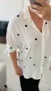 KALPLİ PUANTİYELİ GÖMLEK