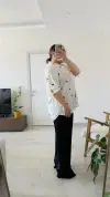 KALPLİ PUANTİYELİ GÖMLEK