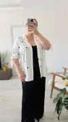 KALPLİ PUANTİYELİ GÖMLEK