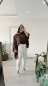 BEYAZ KUMAŞ PANTOLON