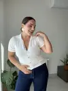 Ekru Triko Hırka