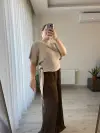 Vizon Tül Detaylı Triko