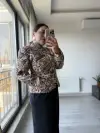 Etnik Desenli Ceket